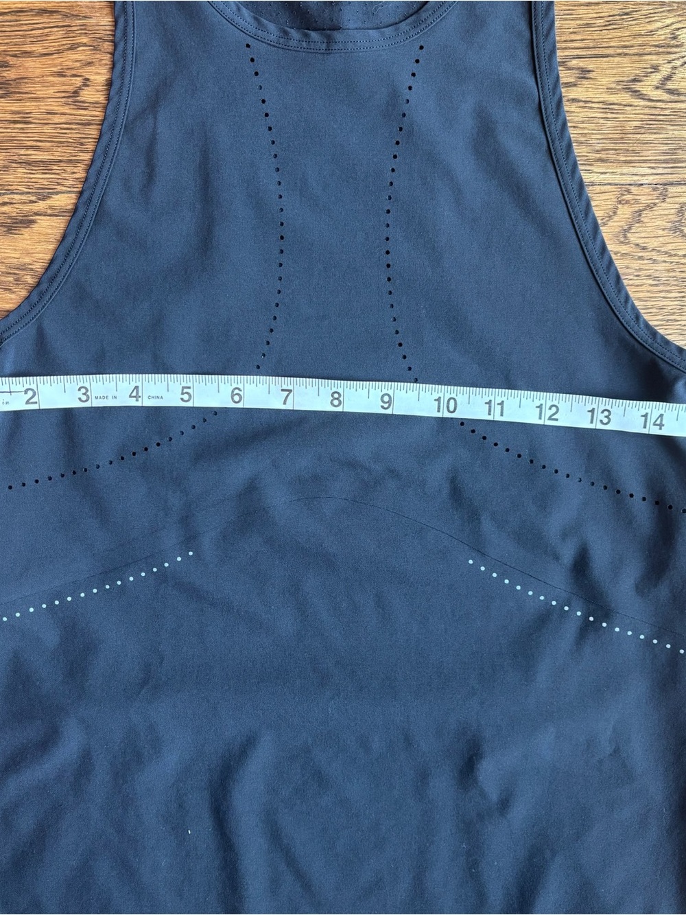 Lululemon Black Laser-Cut Performance Tank Top | Estimated Women’s 2 - Picture 2 of 5
